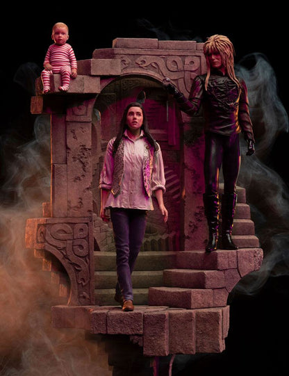 Labyrinth Statue 1/6 Sarah &amp; Jareth in the Illusionary Maze 57 cm