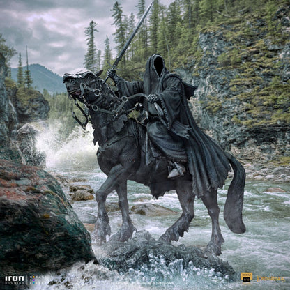 Herr der Ringe Deluxe Art Scale Statue 1/10 Nazgul auf Pferd 42 cm