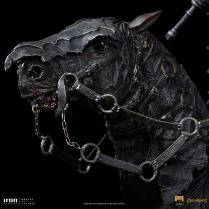 Herr der Ringe Deluxe Art Scale Statue 1/10 Nazgul auf Pferd 42 cm