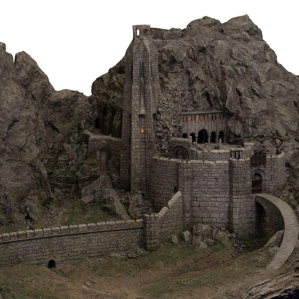 Herr der Ringe Statue Helms Klamm 27 cm