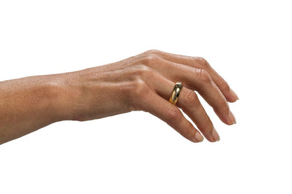 Lord of the Rings Tungsten Ring The One Ring (gold plated)