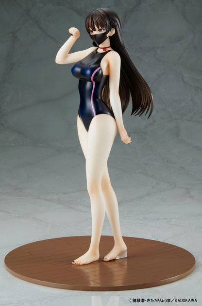 Mishiranu Joshikousei ni Kankinsareta Mangaka no Hanashi PVC Statue 1/6 Konata Competitive Swimsuit &amp; Cat Lingerie Costume Set 26cm
