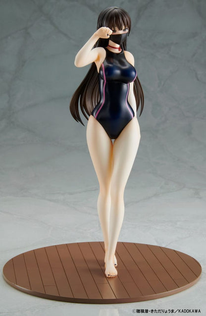 Mishiranu Joshikousei ni Kankinsareta Mangaka no Hanashi PVC Statue 1/6 Konata Competitive Swimsuit &amp; Cat Lingerie Costume Set 26cm