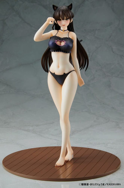 Mishiranu Joshikousei ni Kankinsareta Mangaka no Hanashi PVC Statue 1/6 Konata Competitive Swimsuit &amp; Cat Lingerie Costume Set 26cm