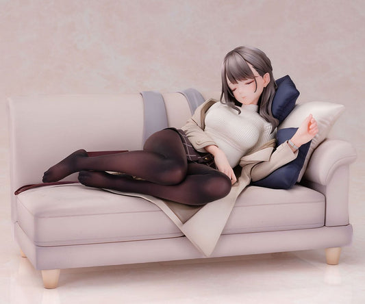 Originalfigur von Amamitsuki PVC 1/6 schlafend 15 cm