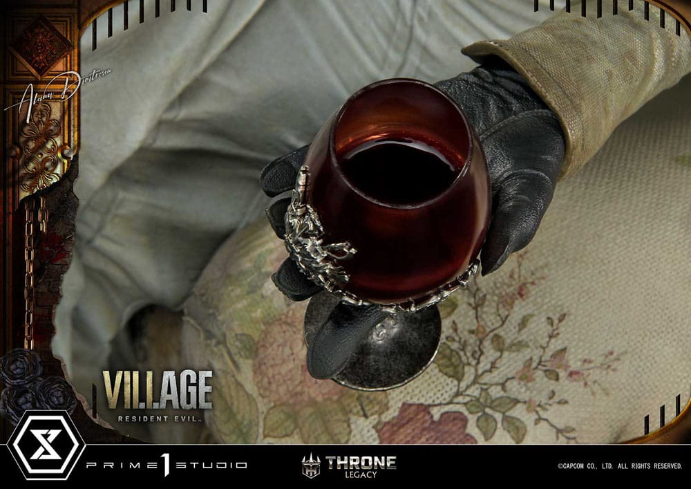 Resident Evil Village Throne Legacy Collection Statue 1/4 Alcina Dimitrescu Deluxe Version 66 cm