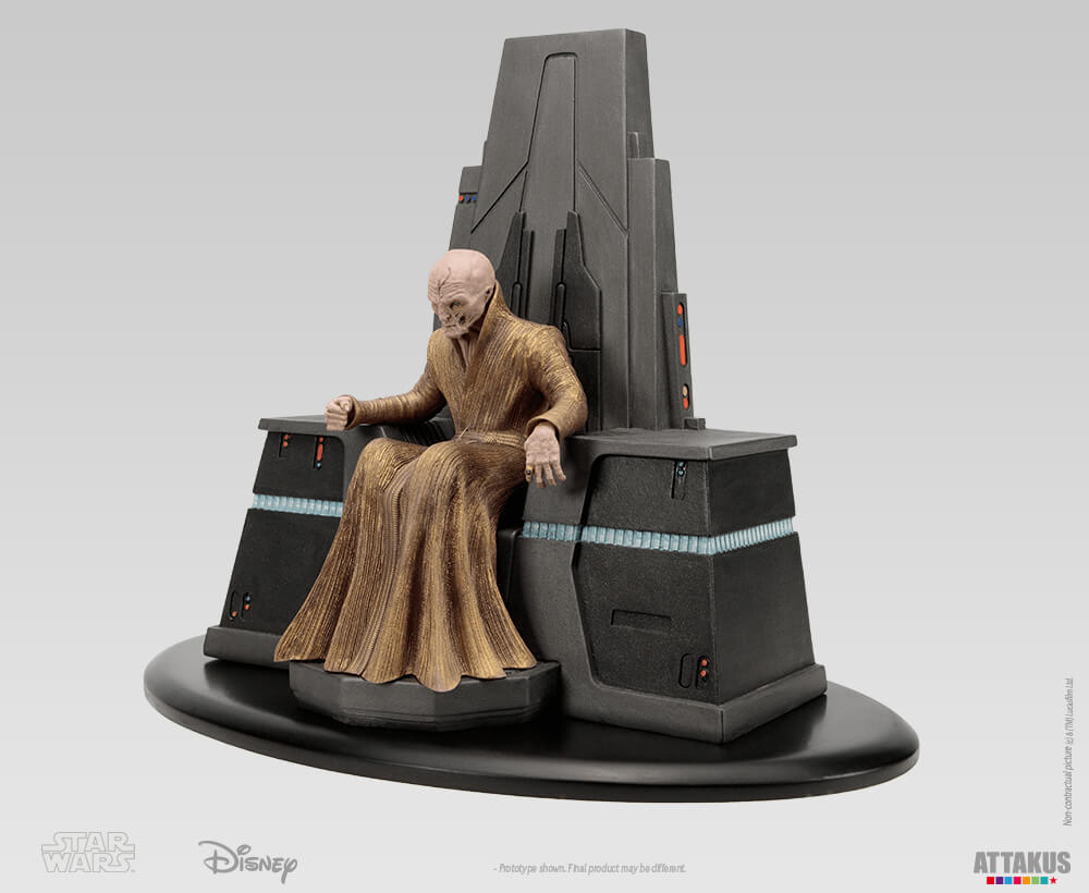 Snoke sur son trône 1/10e – Star wars