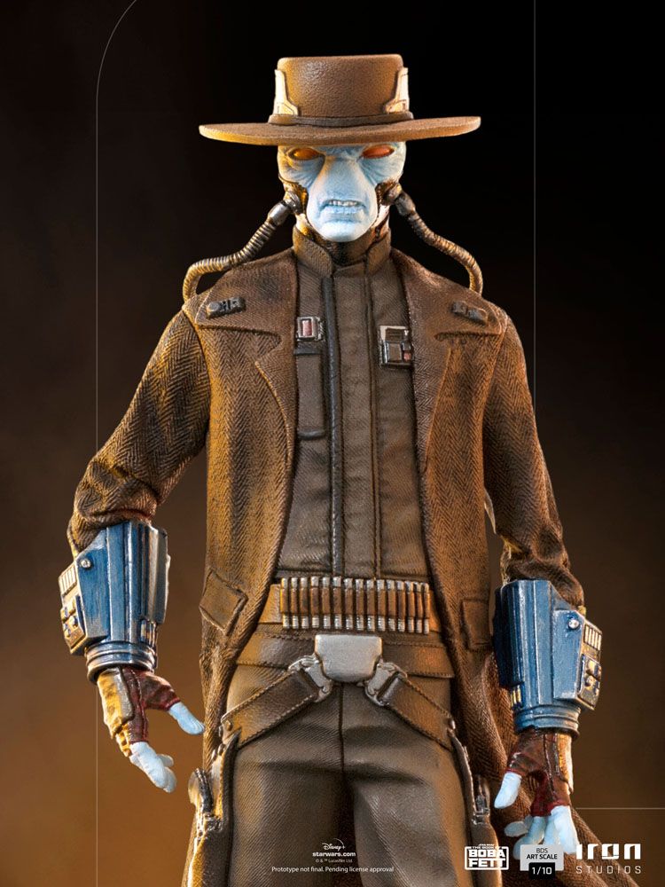 Star Wars Book of Boba Fett BDS Art Scale Statue 1/10 Cad Bane 22 cm