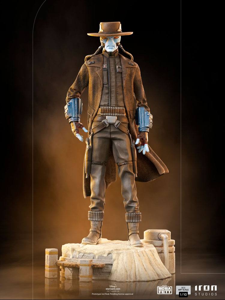 Star Wars Book of Boba Fett BDS Art Scale Statue 1/10 Cad Bane 22 cm