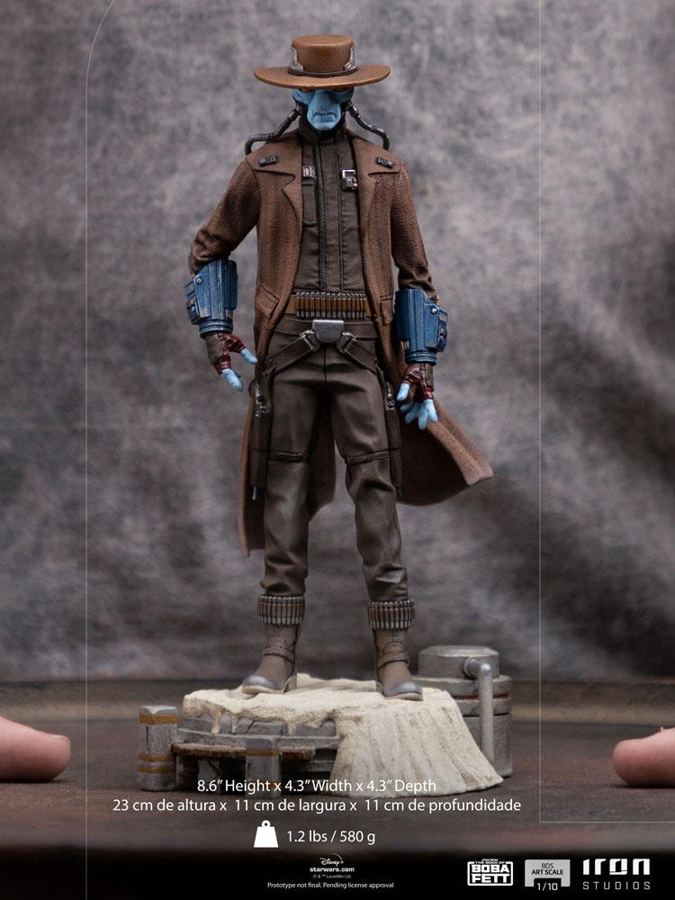 Star Wars Book of Boba Fett BDS Art Scale Statue 1/10 Cad Bane 22 cm