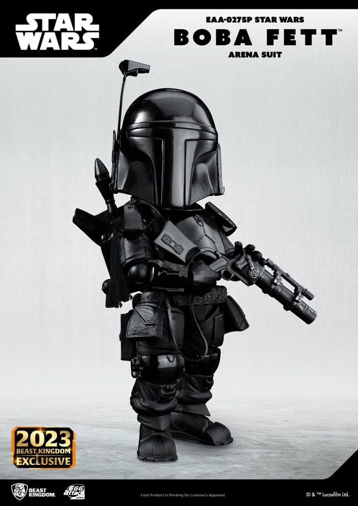 Star Wars Egg Attack Statue Boba Fett Arena-Anzug 17 cm