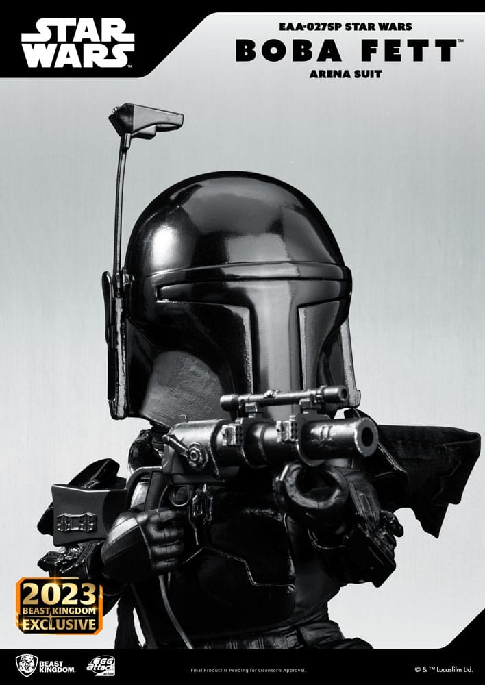 Star Wars Egg Attack Statue Boba Fett Arena-Anzug 17 cm
