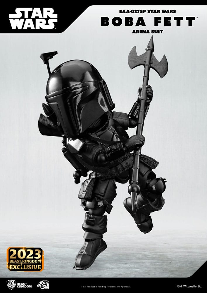 Star Wars Egg Attack Statue Boba Fett Arena-Anzug 17 cm