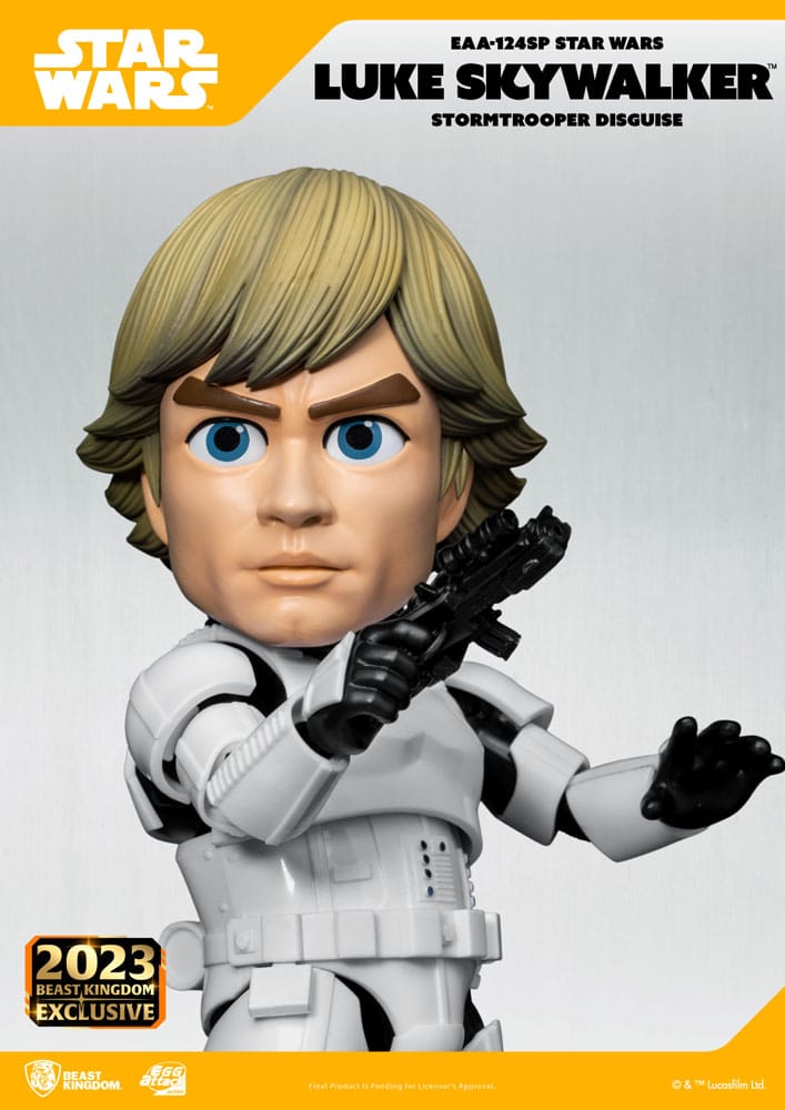 Star Wars Egg Attack Statue Luke Skywalker (Sturmtruppler-Verkleidung) 17 cm