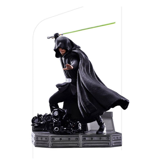 Star Wars The Mandalorian BDS Art Scale Statue 1/10 Luke Skywalker Combat Version 24 cm