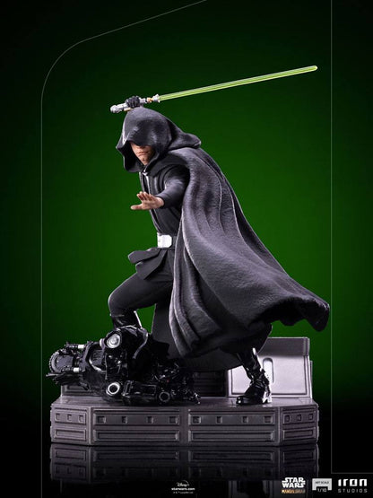 Star Wars The Mandalorian BDS Art Scale Statue 1/10 Luke Skywalker Combat Version 24 cm