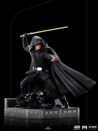 Star Wars The Mandalorian BDS Art Scale Statue 1/10 Luke Skywalker Combat Version 24 cm