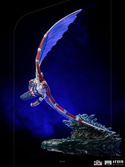 The Falcon and The Winter Soldier BDS Art Scale Statue 1/10 Captain America Sam Wilson Deluxe 46 cm