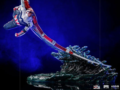 The Falcon and The Winter Soldier BDS Art Scale Statue 1/10 Captain America Sam Wilson Deluxe 46 cm
