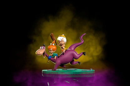 The Flintstones Art Scale Statue 1/10 Dino, Pebbles and Bamm-Bamm 13 cm