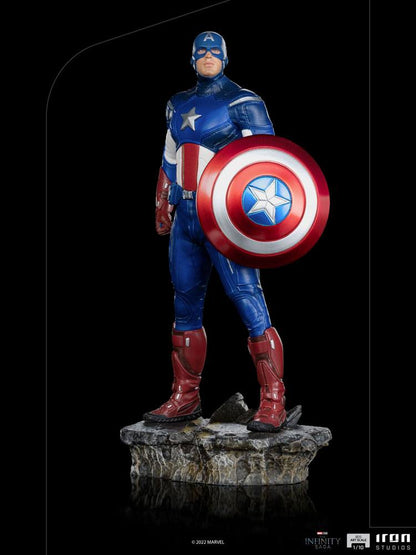 The Infinity Saga BDS Art Scale Statue 1 10 Captain America Battle of NY 23 cm (AUF ANFRAGE)