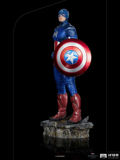 The Infinity Saga BDS Art Scale Statue 1 10 Captain America Battle of NY 23 cm (AUF ANFRAGE)