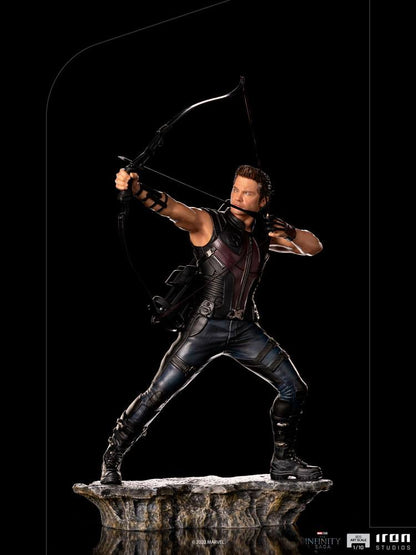 The Infinity Saga BDS Art Scale Statue 1/10 Hawkeye Battle of NY 23 cm