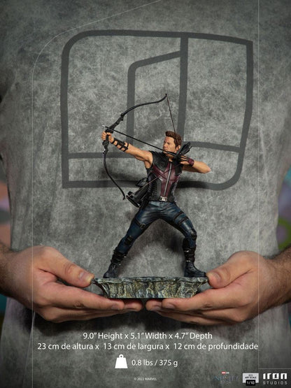 The Infinity Saga BDS Art Scale Statue 1/10 Hawkeye Battle of NY 23 cm
