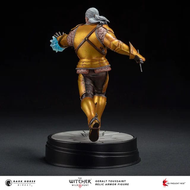 The Witcher 3 PVC Statue Geralt Toussaint Reliktrüstung 20 cm