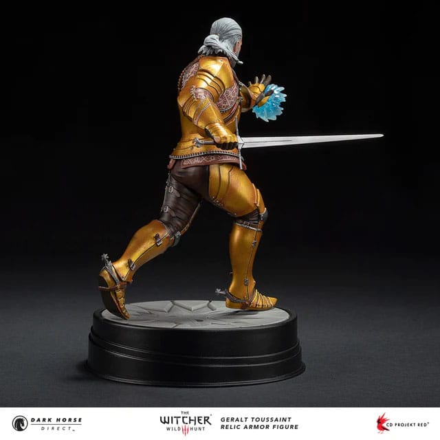 The Witcher 3 PVC Statue Geralt Toussaint Reliktrüstung 20 cm