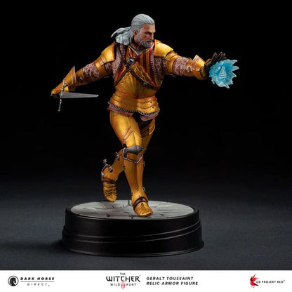 The Witcher 3 PVC Statue Geralt Toussaint Reliktrüstung 20 cm