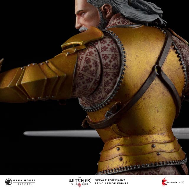 The Witcher 3 PVC Statue Geralt Toussaint Reliktrüstung 20 cm