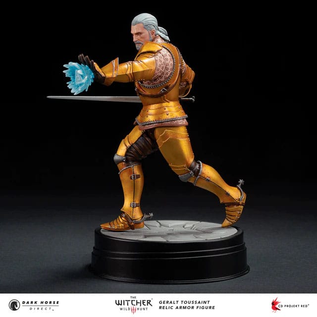 The Witcher 3 PVC Statue Geralt Toussaint Reliktrüstung 20 cm