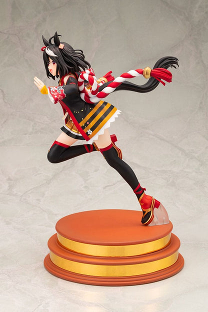Uma Musume Pretty Derby PVC Statue 1/7 Outrunning the Encroaching Heat Kitasan Schwarz 30 cm