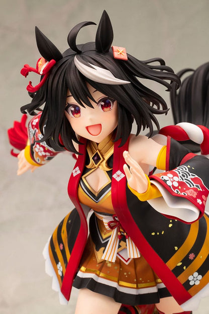 Uma Musume Pretty Derby PVC Statue 1/7 Outrunning the Encroaching Heat Kitasan Schwarz 30 cm