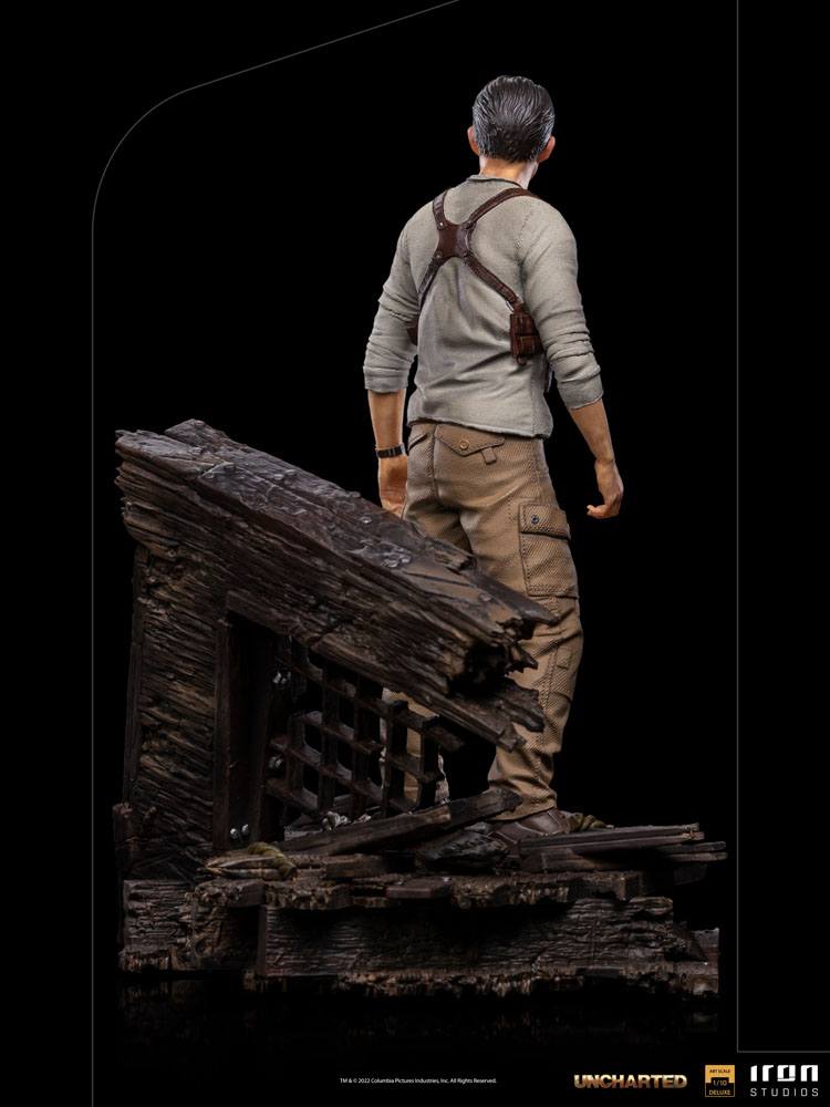 Uncharted Movie Deluxe Art Scale Statue 1/10 Nathan Drake 22 cm