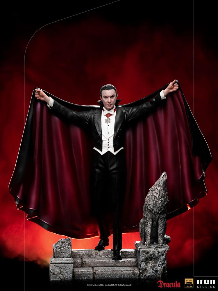 Universal Monsters Deluxe Art Scale Statue 1/10 Dracula 22 cm