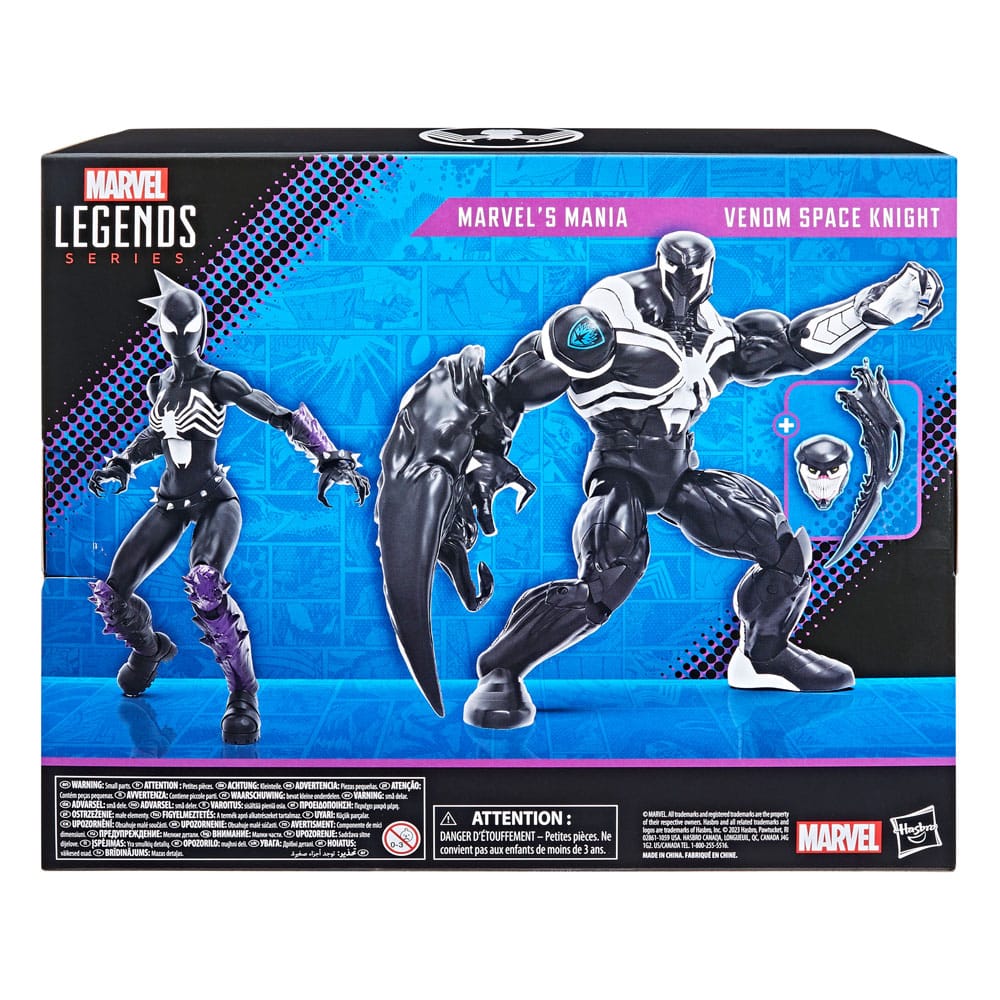 Venom: Space Knight Marvel Legends Actionfiguren 2er-Pack Marvel's Mania &amp; Venom Space Knight 15 cm