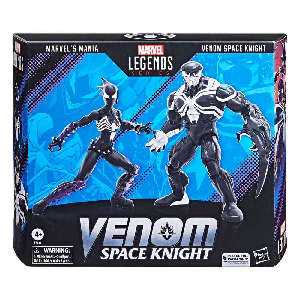 Venom: Space Knight Marvel Legends Actionfiguren 2er-Pack Marvel's Mania &amp; Venom Space Knight 15 cm