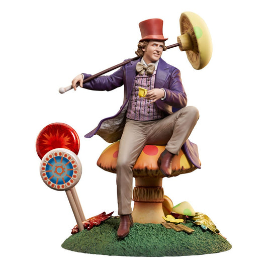Willy Wonka &amp; the Chocolate Factory (1971) Gallery PVC Statue Willy Wonka 25 cm
