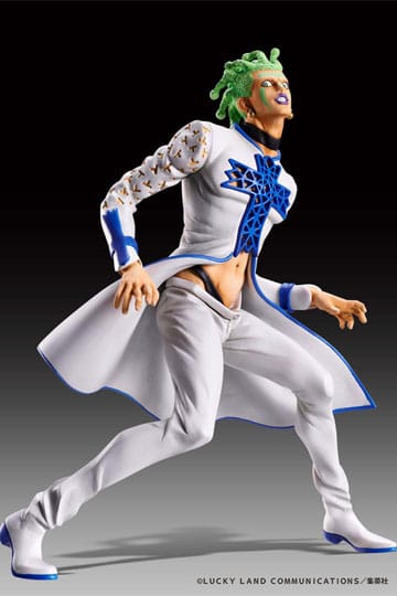JoJo's Bizarre Adventure Part 5 Golden Wind Statue Legend PVC Statue Cioccolata 17 cm