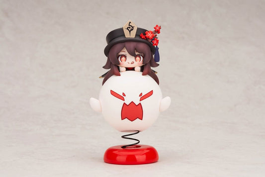 Genshin Impact PVC Statue Hu Tao Chibi Chara Yurayura Stand Ver. 10 cm