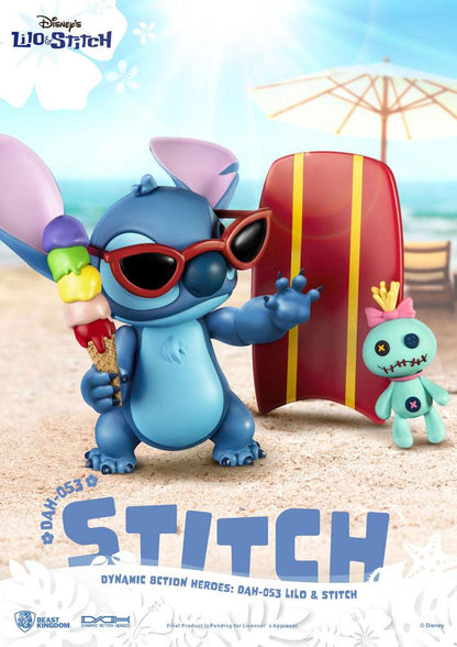 Lilo &amp; Stitch Dynamic 8ction Heroes Actionfigur 1/9 Stitch 18 cm