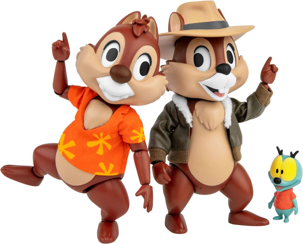 Chip 'n Dale: Rescue Rangers Dynamic 8ction Heroes Action Figures 1/9 Chip &amp; Dale 10 cm