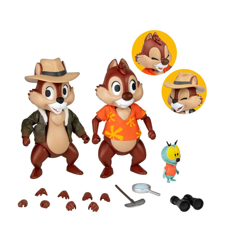 Chip 'n Dale: Rescue Rangers Dynamic 8ction Heroes Action Figures 1/9 Chip &amp; Dale 10 cm