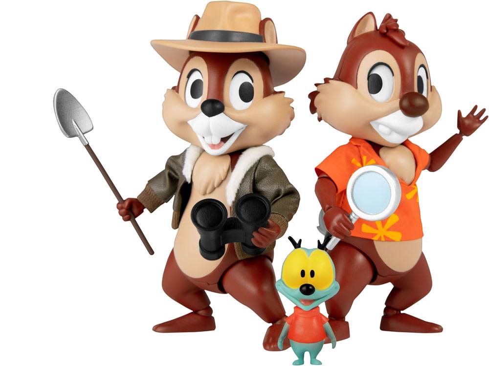 Chip 'n Dale: Rescue Rangers Dynamic 8ction Heroes Action Figures 1/9 Chip &amp; Dale 10 cm