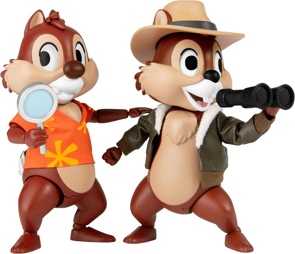 Chip 'n Dale: Rescue Rangers Dynamic 8ction Heroes Action Figures 1/9 Chip &amp; Dale 10 cm