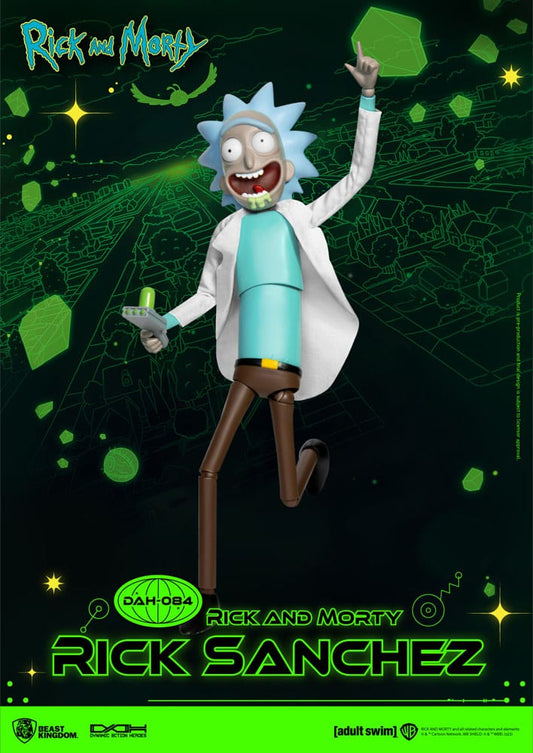 Rick und Morty Dynamic 8ction Heroes Actionfigur 1/9 Rick Sanchez 23 cm