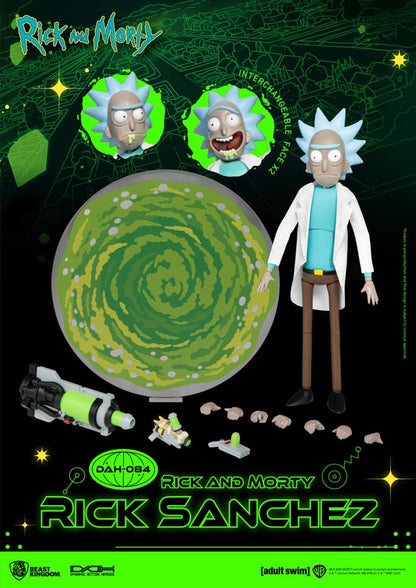 Rick und Morty Dynamic 8ction Heroes Actionfigur 1/9 Rick Sanchez 23 cm