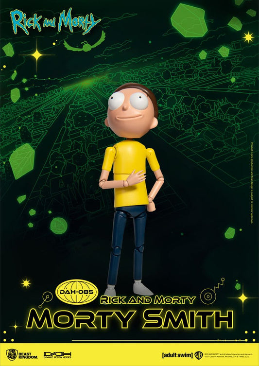 Rick und Morty Dynamic 8ction Heroes Actionfigur 1/9 Morty Smith 23 cm